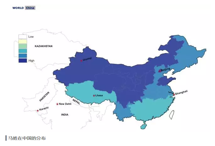 中国姓氏势力地图 | 大象公会_曲阜圈_圈子_曲